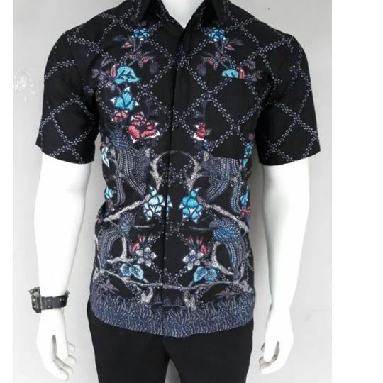 Terbaik Kemeja Batik Pria Lengan Pendek Baju Batik Pria lengan pendek