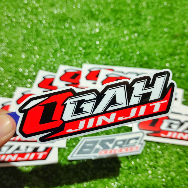 sticker ogah jinjit