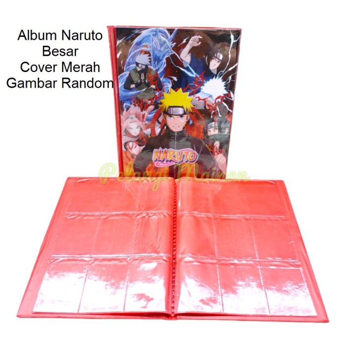 Kartu Album Kartu Naruto Besar Kapasitas 144 Pcs