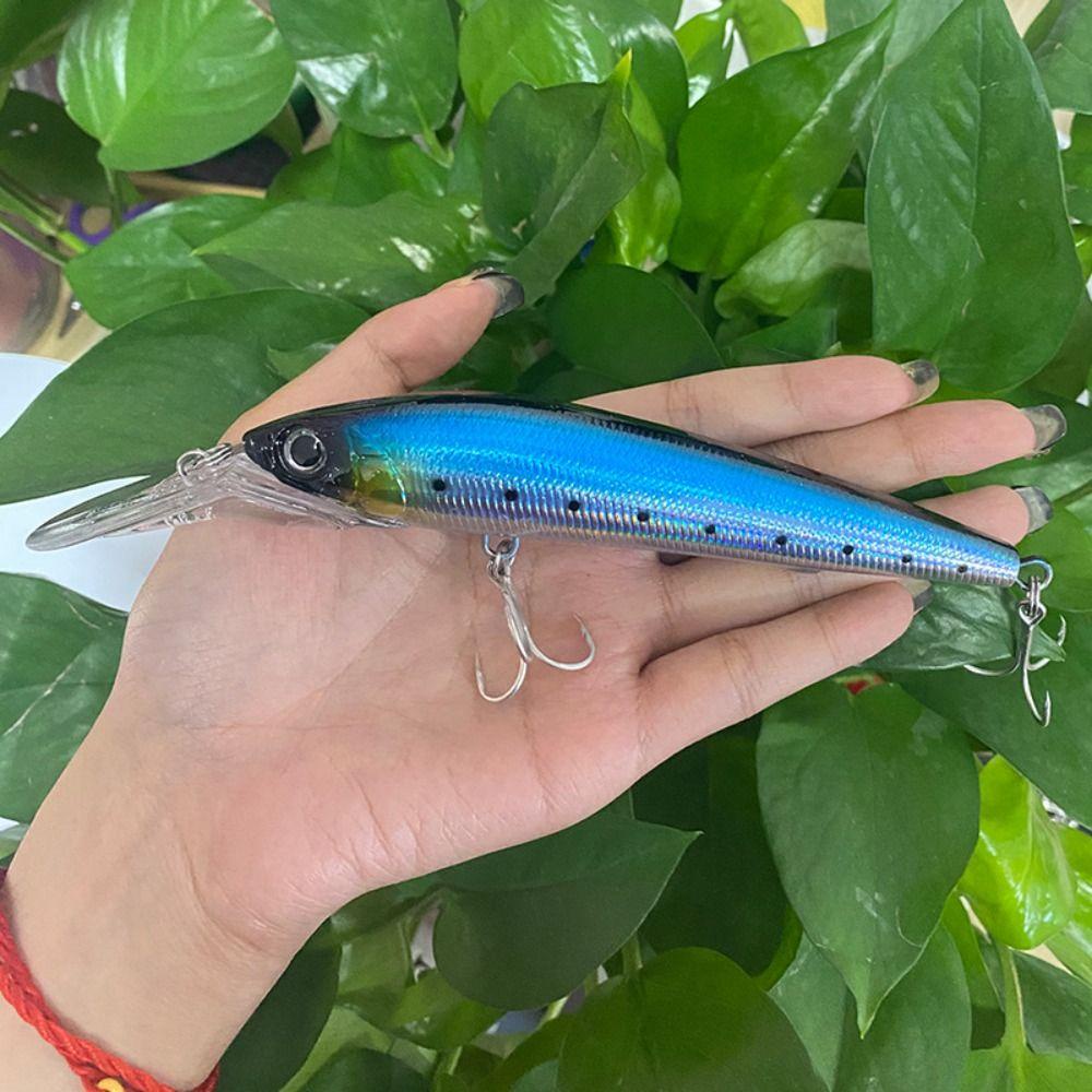 Preva Umpan Ikan Kecil Tenggelam Multicolor Crankbaits Striped bass 140mm/40g Minnow Lures