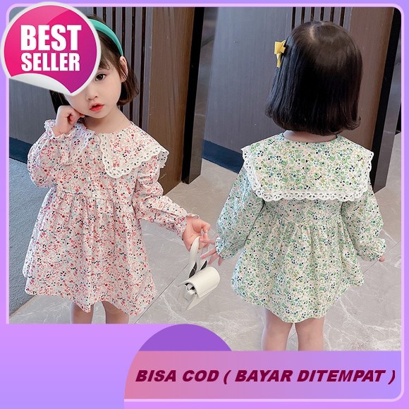 Laku88Id - Dress Baby Import Anak Baby 0 - 3 Tahun Cute Blue - Dress Baby Import Korea Red 1Pcs - Ga