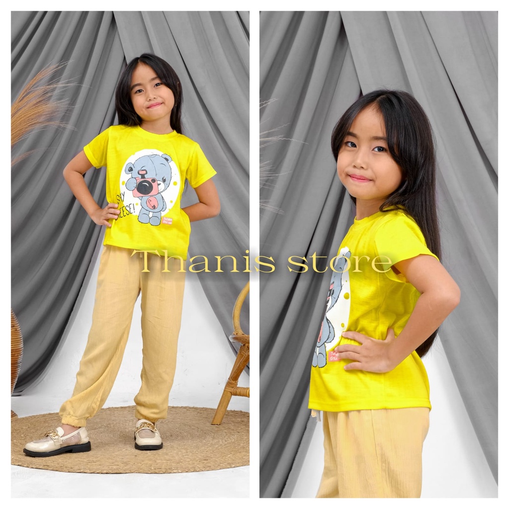 kaos anak perempuan 1-5 tahun terlaris
