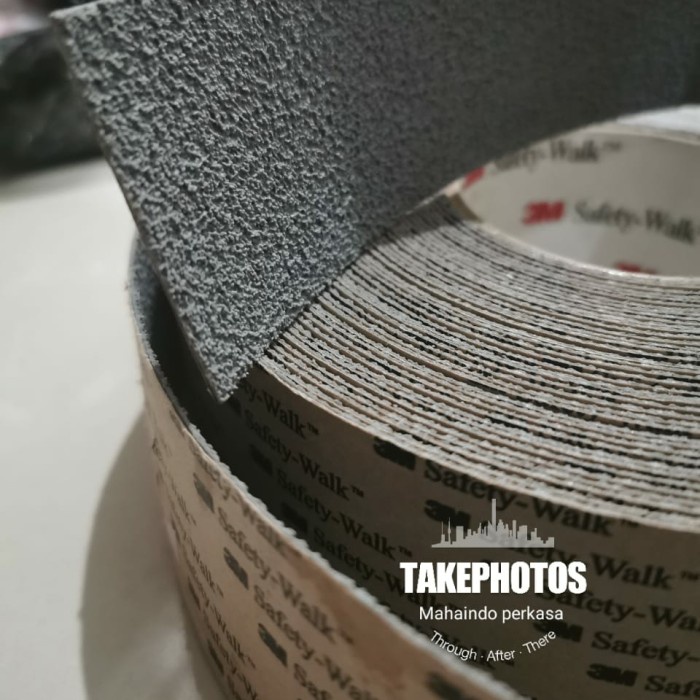 

Anti slip abu-abu / grey - Safety walk tape 3M 370 5cm x 3mtr