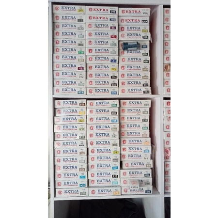 BENANG JAHIT EXTRA LUSINAN 500 YARD WARNA LENGKAP BENANG JAHIT EXTRA HALUS ELASTIS HARGA MURAH BENAN