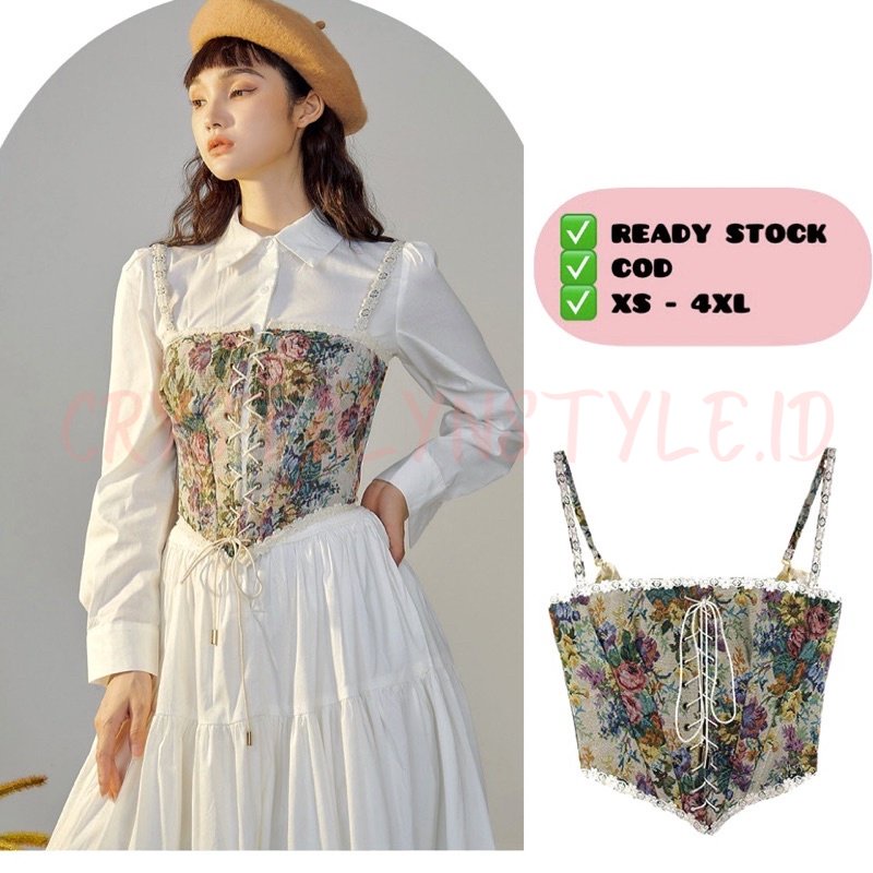 Korsettops voor vrouwen vrouwen korset met bandjes zwart overbuste korset plus size bloemen jacquard korset rits top steampunk korset, Nieuw blauw 1, XXL