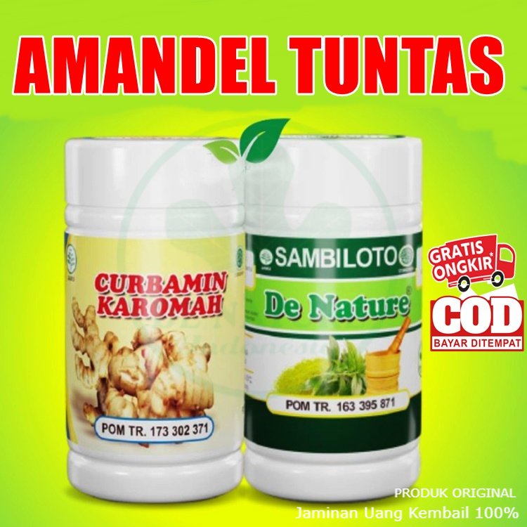 Herbal Amandel Anak - Dewasa paling Ampuh Herbal Penghancur Amandel Tanpa Operasi Mujarab Kapsul Tra