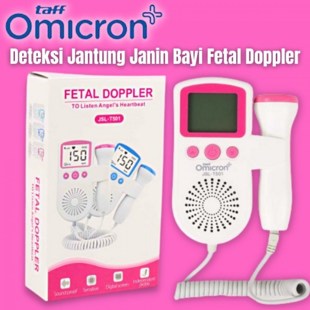 Doppler Detak Jantung Janin Bayi Fetal Doppler JSL T501