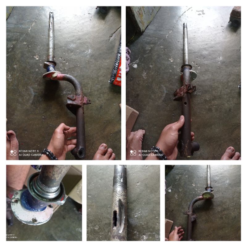 Batang fork forek vespa ps original copotan mulus(bekas)