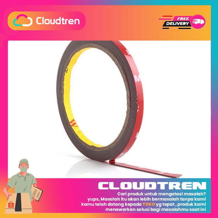 

Selotip Double Tape Acrylic 3m x 8mm