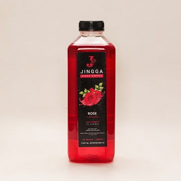 

JINGGA Rose Syrup 1000 ml - Sirup Flavour Mawar Untuk Mocktail Cocktail