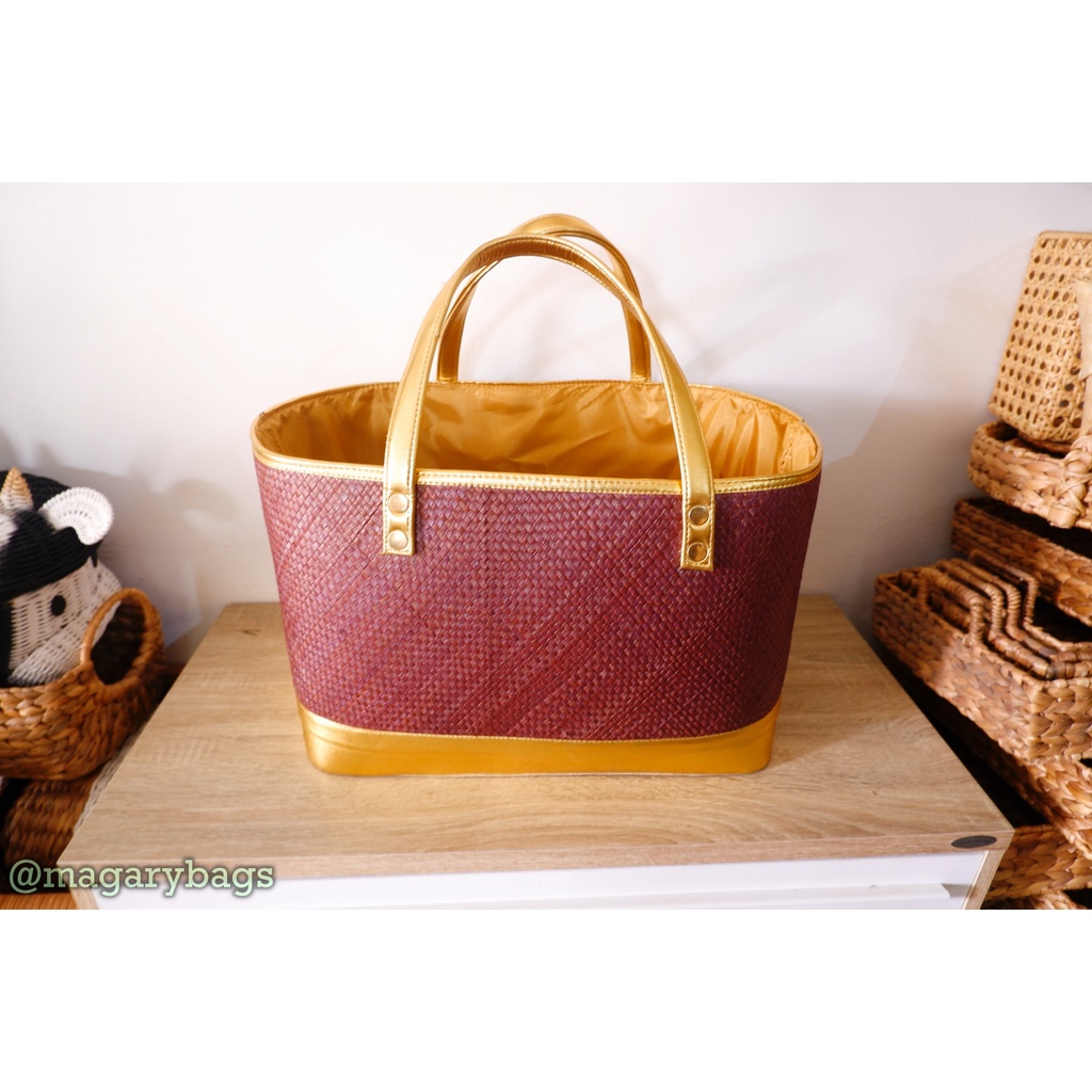 MAGARY BAGS / Ciparay Bag / Tas Pandan / Tas Rotan / Tas Anyaman / Tas Hampers / Tas Wanita