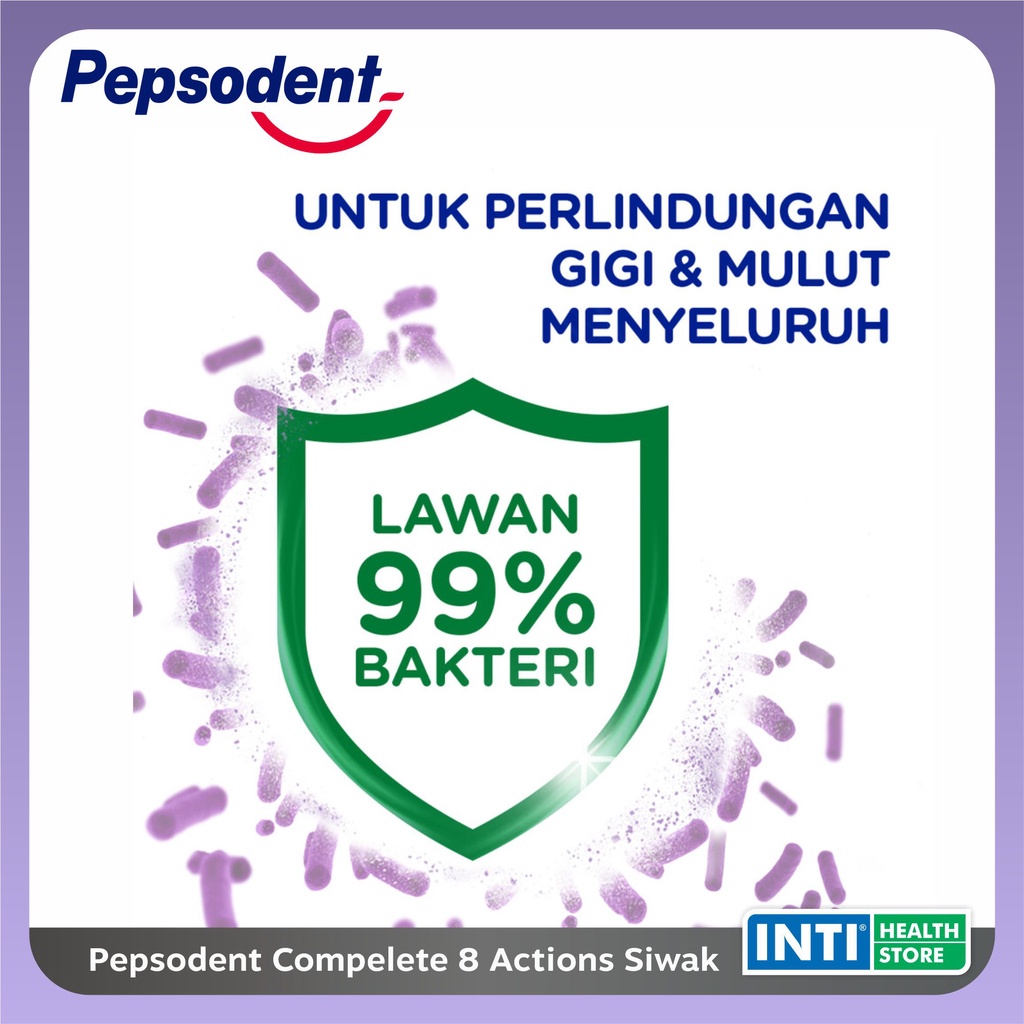 Pepsodent | Pasta Gigi Siwak Complete Action 150gr | Pasta Gigi Siwak - 150G + 25G