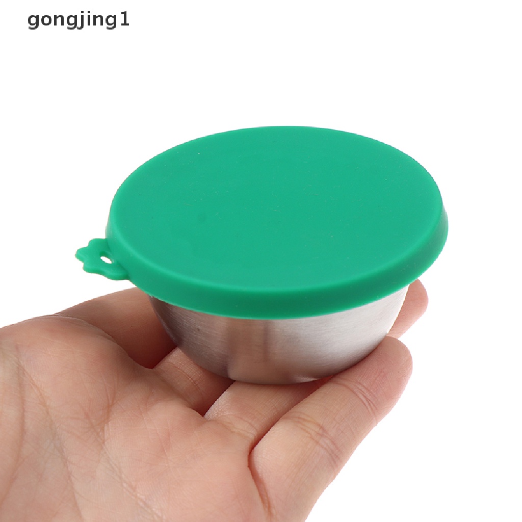 Ggg 50mL Wadah Bumbu Salad Dengan Tutup Anti Bocor Dipping Sauce Cups ID