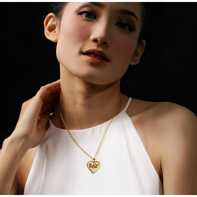 kalung/titanium/xuping/kalung nama/ kalung titanium