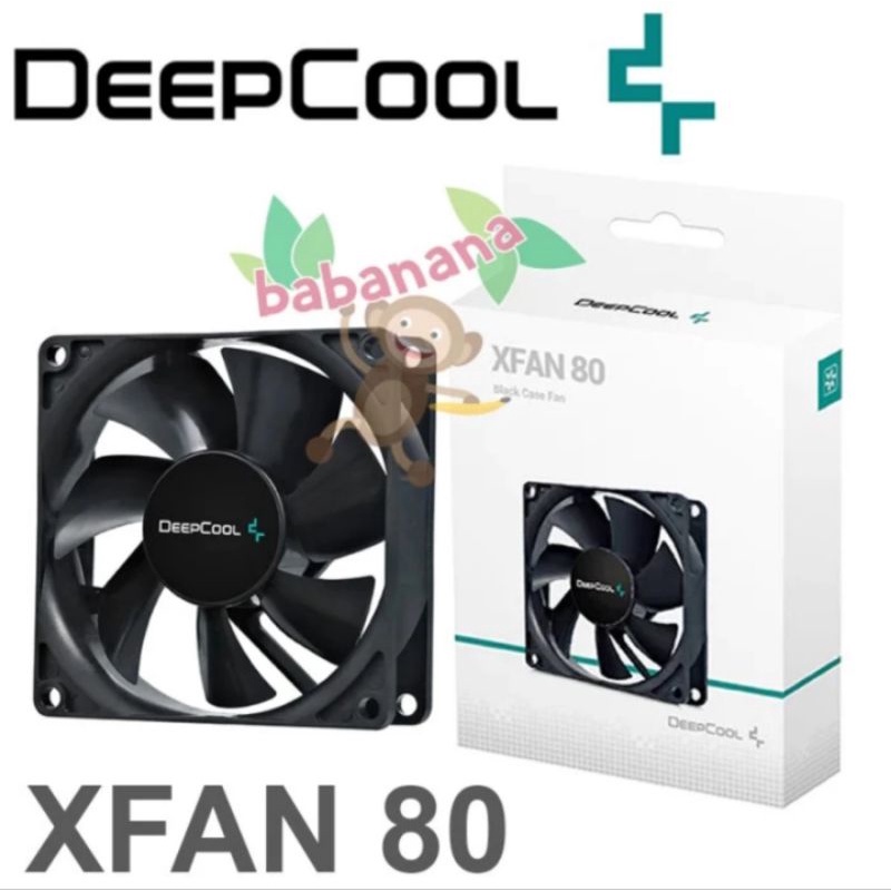 Deep Cool XFAN 80 Fan Casing komputer gaming pc Deepcool 80mm 8cm case Kipas