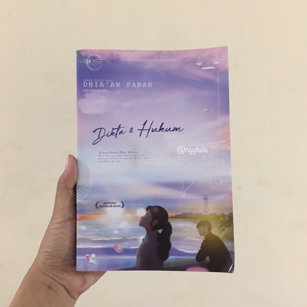 Preloved Novel AU Dikta dan Hukum ORI