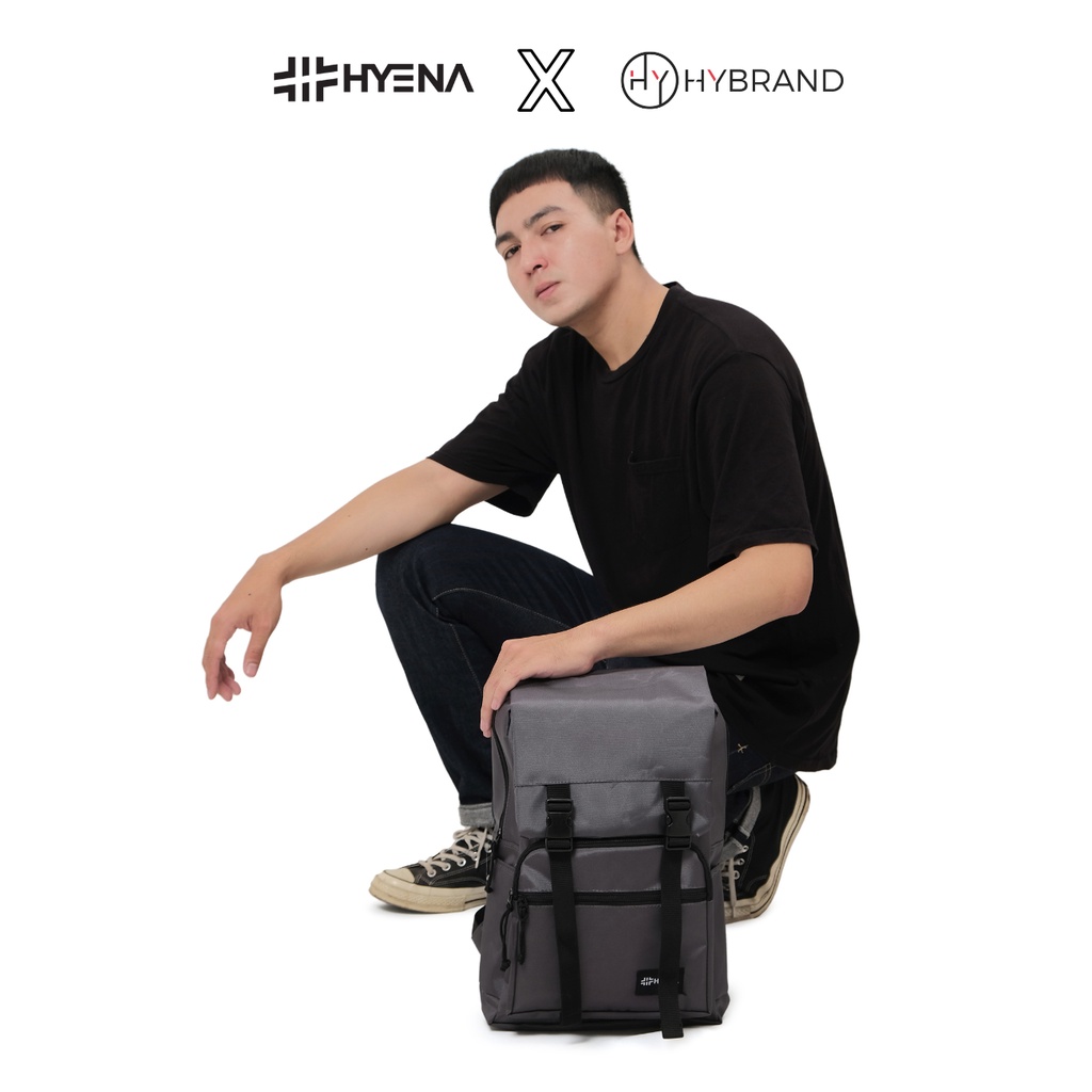 Jual HYBRAND x Hyena [488] TAS RANSEL HYENA TAS NAMA BACKPACK UNISEX