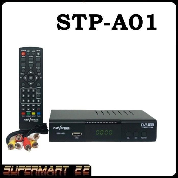 Sale Set Top Box Advance STP-01A Full HD TV Digital DVB T2 /SET TOP BOX TV DIGITAL/SET TOP BOX