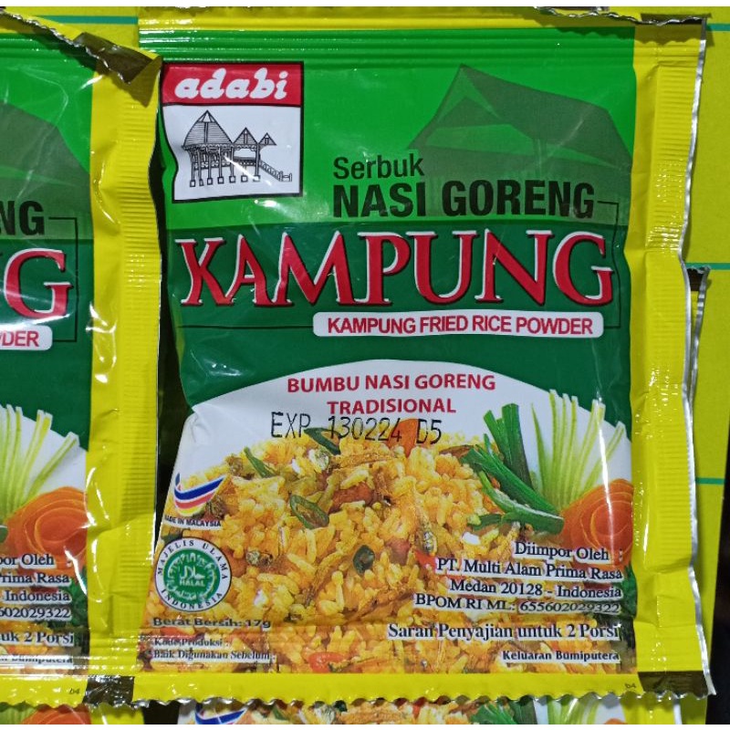 

Adabi Serbuk Nasi Goreng Kampung 17gr