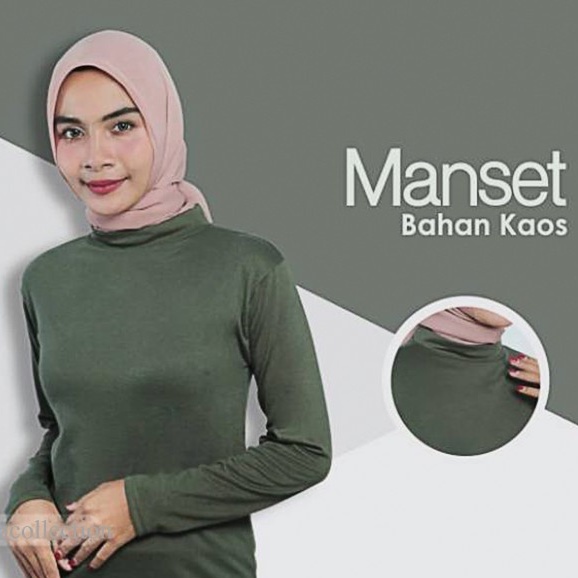 MANSET BAHAN KAOS LENGAN PANJANG