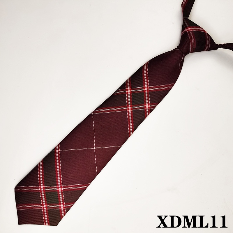 Dasi Wanita Seragam Sekolah Instan Siap Pakai