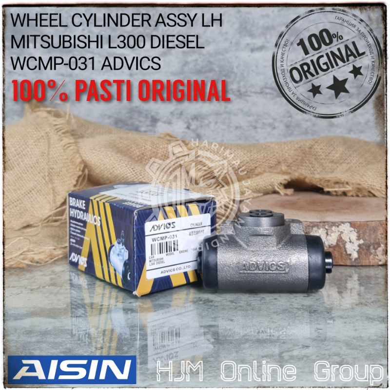 WHEEL CYLINDER - MASTER BAK BLOK REM BELAKANG L300 DIESEL ADVICS AISIN