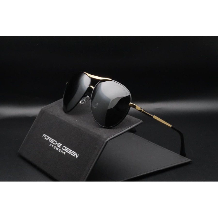 63220 Kacamata Pria Hitam Anti Radiasi Original Import luar negeri Terbaru 2021 Polaris Anti Silau S