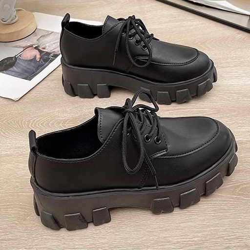 TBIG [COD] Sepatu Sneakers Import Shoes LOAFFERR Wanita Sepatu Korea Style Sekolah Kuliah