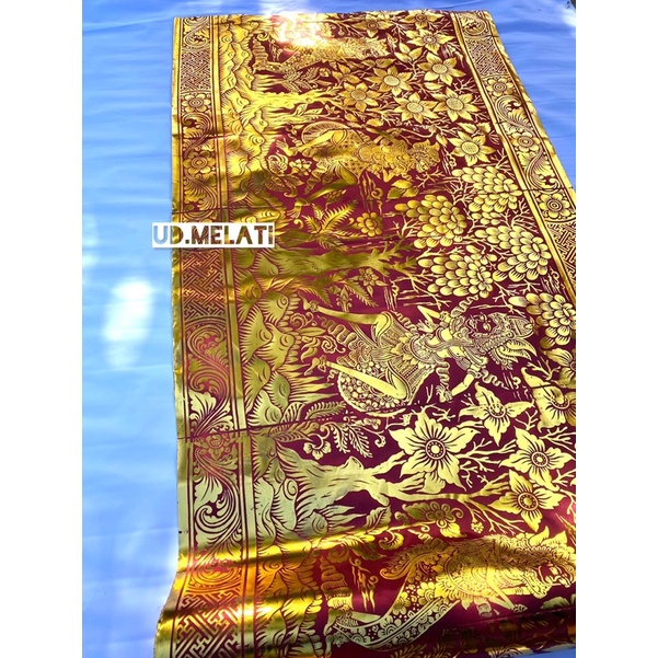 KAIN PRADA BALI MOTIF WAYANG