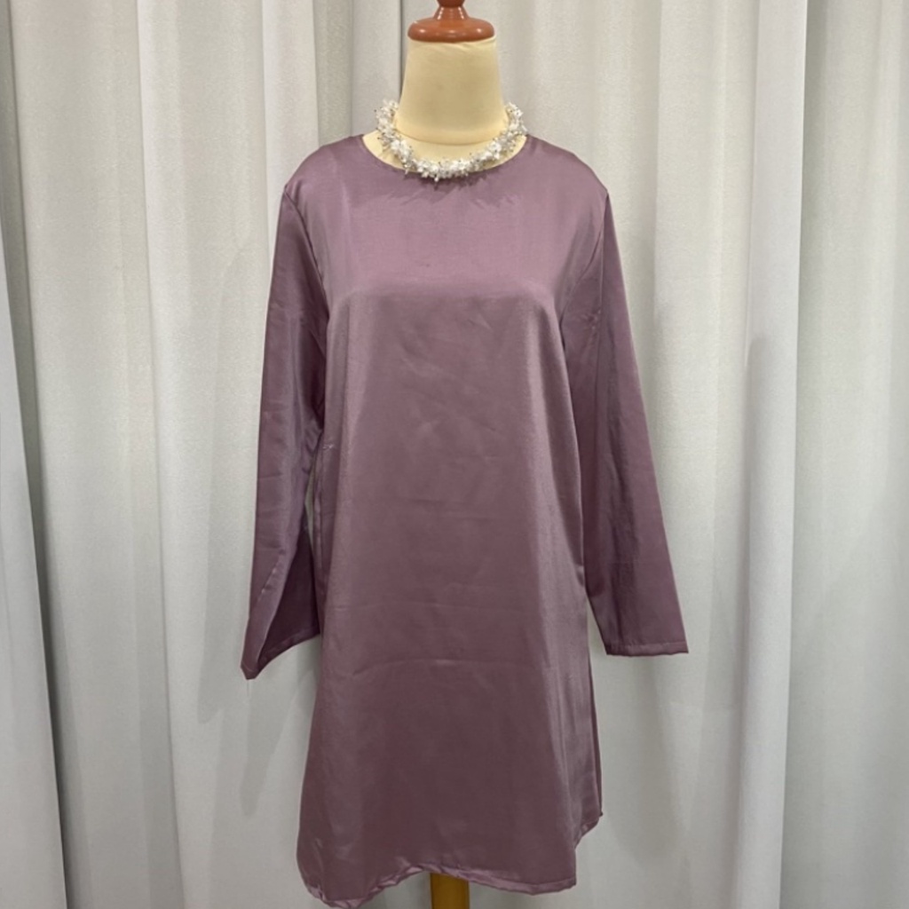 inner tunic / inner tunik  polos | Size 5XL 4XL 3XL XXL XL L M S ( over size jumbo Big Size )