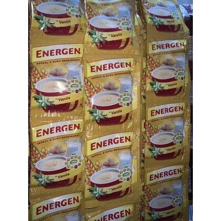 

[KODE PRODUK CHT7C7942] Energen renceng 10 sachet x 30gr coklat vanila kacang ijo 30gram