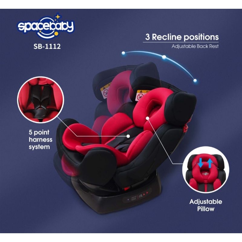 SPACE BABY CARRIER DUDUKAN MOBIL BAYI ANAK PENGAMAN PORTABLE CAR SEAT CARIER SB 1655 SB 1110 SB 1112/ SB 2115 / ESTEEM/DRIVER