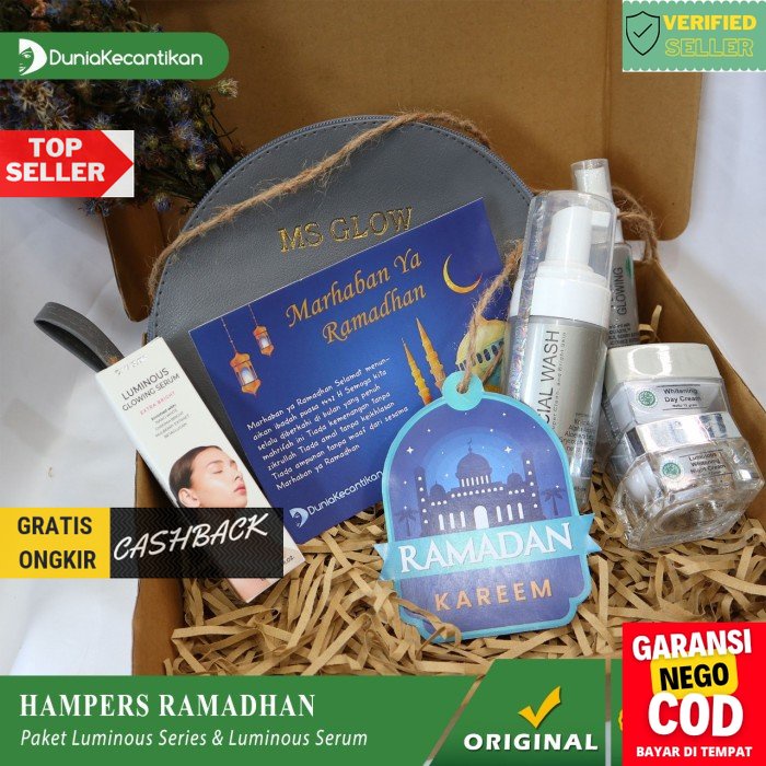 

Hampers Paket MS Glow Parcel Parsel Hadiah Skincare Set MSGlow - PAKET NODA TDK33