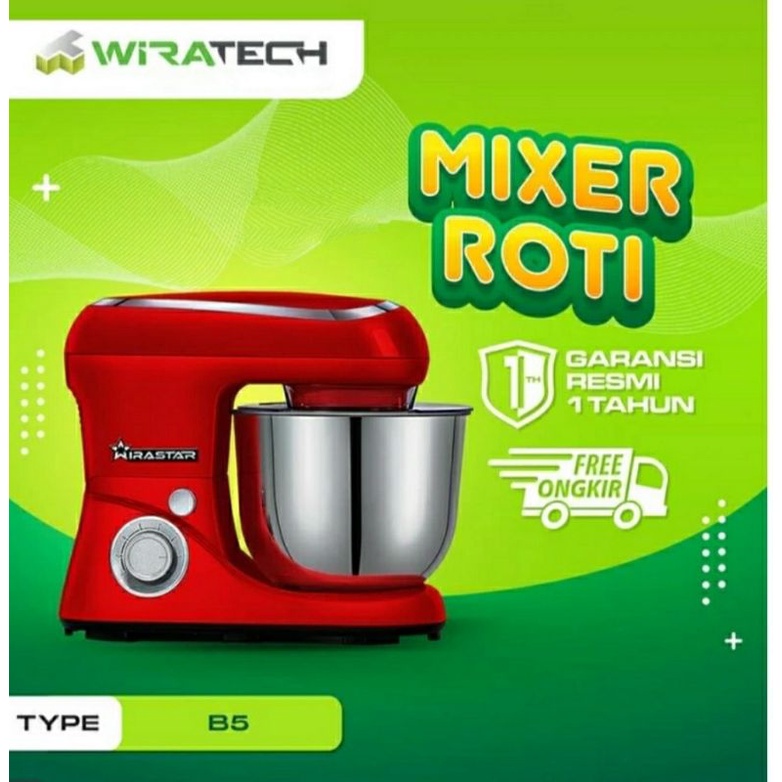 Planetary Mixer Roti 5 liter Wirastar B5