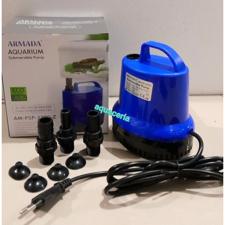 mesin pompa celup kolam aquarium air power head ARMADA AM PSP 2300Z TERLARIS