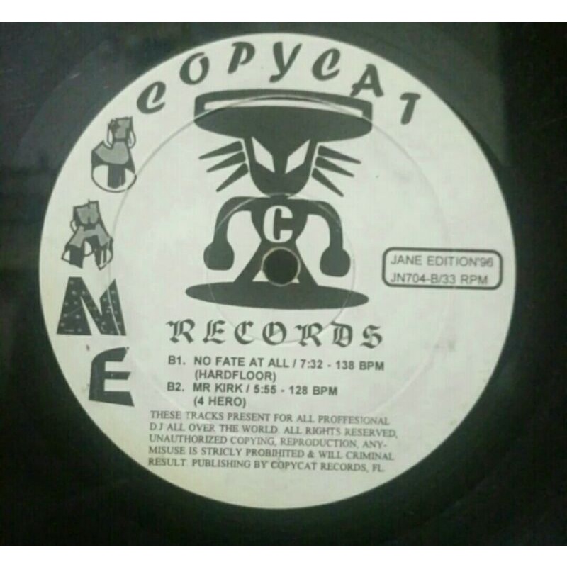 Vinyl Piringan Hitam 12&quot; Jane