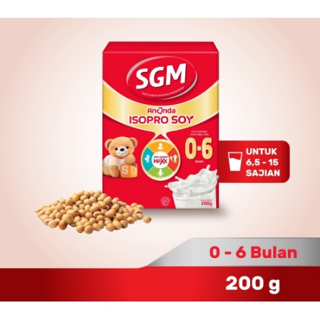 SGM Ananda SOYA 0-6Bulan 200gr / SOYA 6-12Bulan 400gr