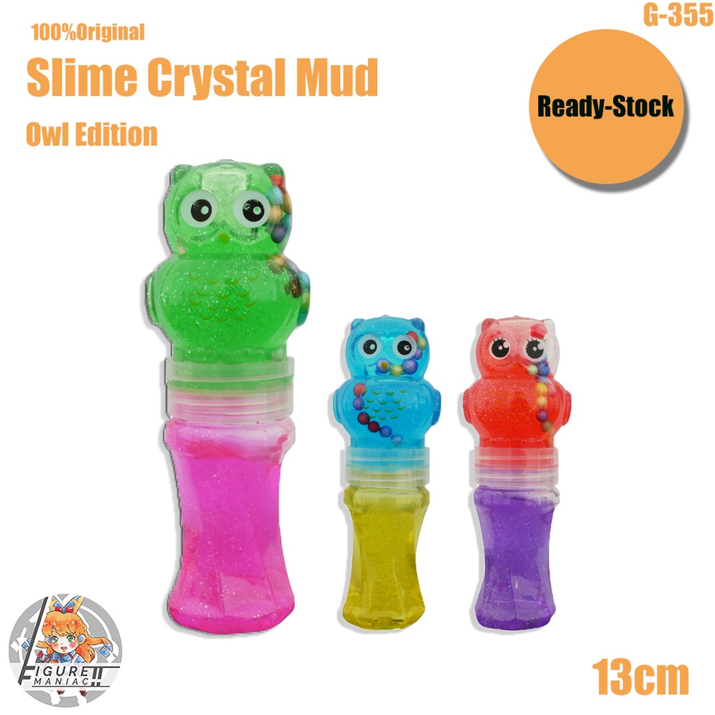 Mainan Anak - Slime OWL Edition Import Premium Slime Lucu Cute Slime Aman Crystal Mud Galaxy Mud