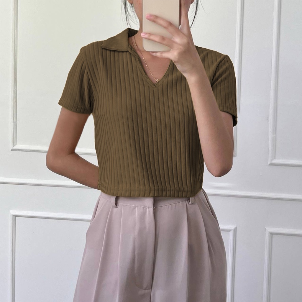 Seira Polo Crop - AC