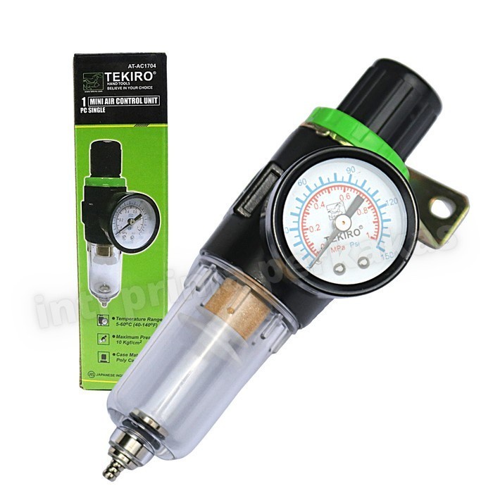 Tekiro 0.25 Inch Single Air Filter Regulator - Filter Udara Kompresor