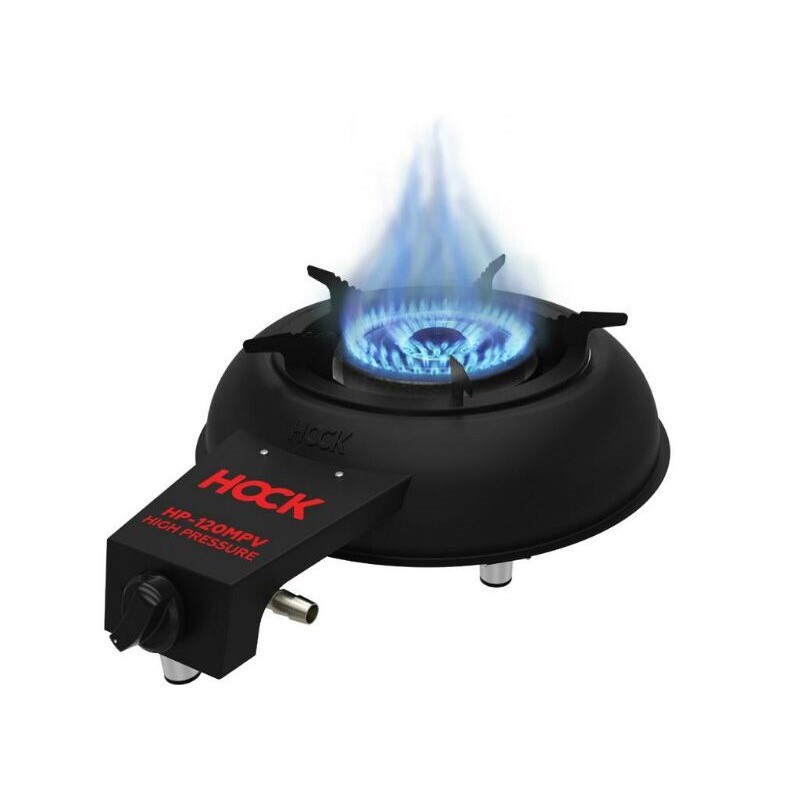 Hock HP-120MPV- AT Mutiara Pro Black Kompor Gas 1 Tungku Tekanan Tinggi