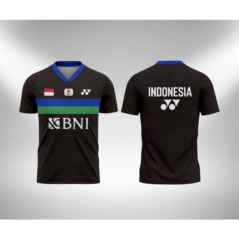 kaos jersey Bulutangkis/Badminton indonesia 2022 Grade KW
