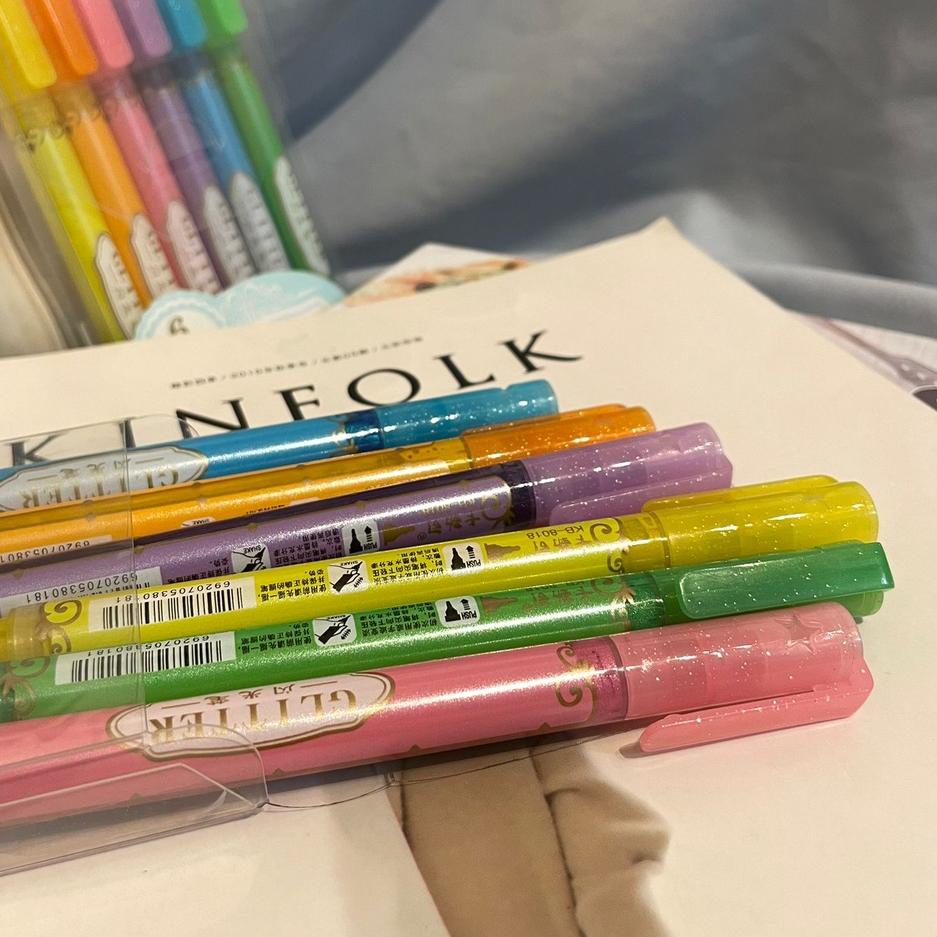 

T6T♣ STABILO GLITTER WARNA TERANG 1 SET ISI 6 PIECE SPECIAL LIMITED EDITION SPIDOL GLITER UNIK ENAM WARNA EDISI KHUSUS STATIONARY SEKOLAH DAN KANTOR TERLENGKAP BISA DAN GROSIR Paling Laris