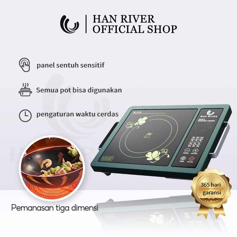 HAN RIVER Kompor Induksi Listrik  -Berlaku untuk semua pot
