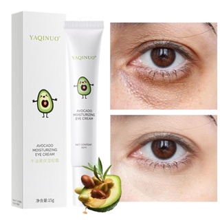 Image of Avocado Eye Cream Elastic Moisturizing Eye Cream Remove Pouches Dark Circles Anti-Wrinkle Diminishing Eye Lines 10gr