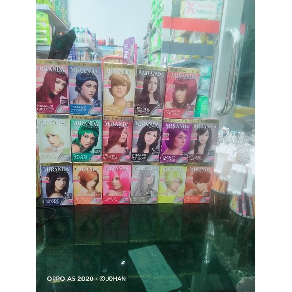 MIRANDA HAIR COLOR PERMANENT HAIR COLOR