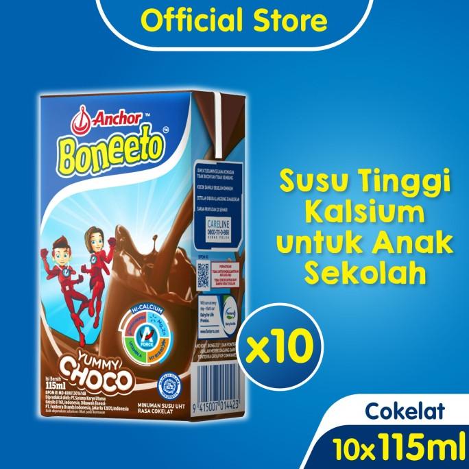 

Boneeto Susu UHT Cokelat 10 x 115ml - Daya Pikir dan Tubuh Aktif