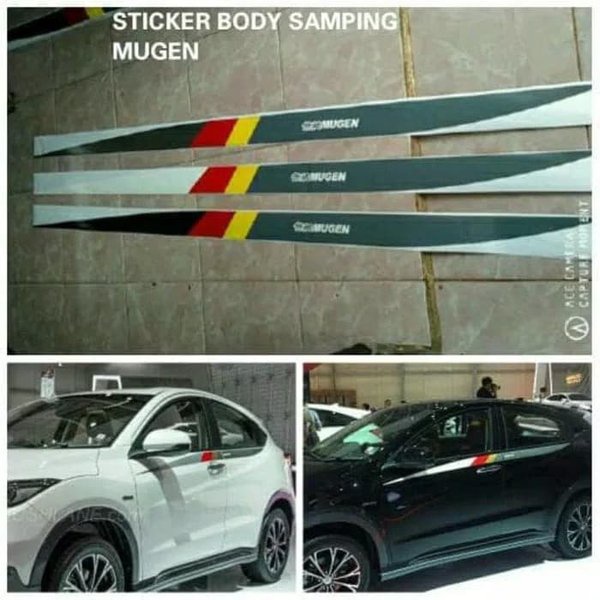 Stiker Samping Mugen Honda Hrv