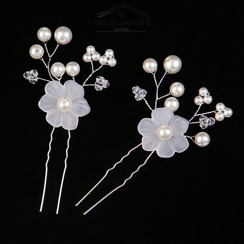 COD❤️Bunga Pengantin Mutiara Jepit Rambut Kecil Aksesoris Pernikahan Aksesoris Kepala Wanita- cl