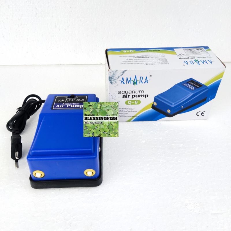 Aerator 2 Lubang Pompa Udara 2 Lubang Aerator Aquarium Aquascape 2 Lubang Amara Q6 2 Lubang